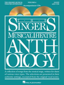 HAL LEONARD THE Singer's Musical Theatre Anthology Duets Volume 4 Accompaniment Cd's