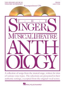 HAL LEONARD SINGER'S Musical Theatre Anthology Trios Accompaniment Cds