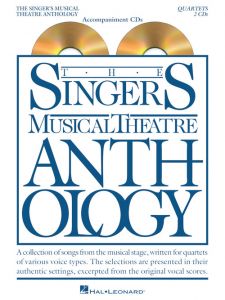HAL LEONARD SINGER'S Musical Theatre Anthology Quartets Accompaniment Cds