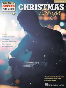 HAL LEONARD CHRISTMAS Songs Deluxe Guitar Play-along Volume 10 With Audio Access