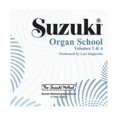 SUZUKI SUZUKI Organ School Volume 3 & 4 Cd Performed By Lars Hagstrom