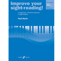 FABER MUSIC IMPROVE Your Sight Reading Piano Level 1 By Paul Harris