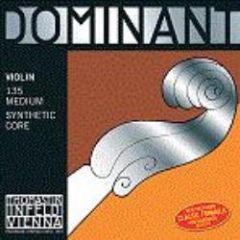 DOMINANT NO.132 D - Aluminum Wound Violin String (size 1/2)