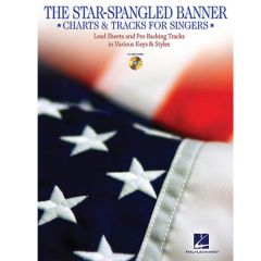 HAL LEONARD THE Star Spangled Banner Charts & Tracks For Singers Cd Included