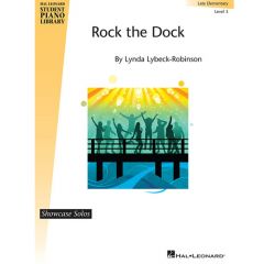 HAL LEONARD ROCK The Dock Late Elementary Piano Solo By Lynda Lybeck-robinson