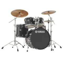 YAMAHA STAGE Custom Birch 5-pc Drum Set With Hardware, Raven Black