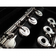 RESONA RESONA By Burkart 300 Series Flute W/sterling Head W/14k Riser & Split E