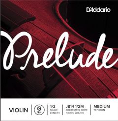 D'ADDARIO PRELUDE Single 1/2 Violin String - G-nickel - Medium Tension