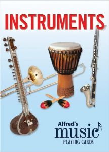 ALFRED ALFRED'S Music Playing Cards - Instruments
