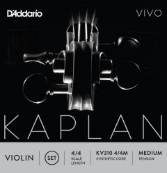D'ADDARIO VIVO Full-size Violin String Set - Rich, Powerful Tone