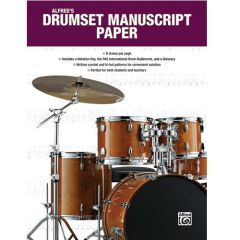 ALFRED AFRED'S Drum Manuscript Paper By Dave Black