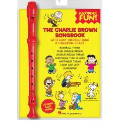 HAL LEONARD RECORDER Fun The Charlie Brown Songbook W/instructiosn & Fingering Chart