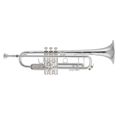 BACH STRADIVARIUS 190 Series Bb Trumpet 37 Bell Silver-plated