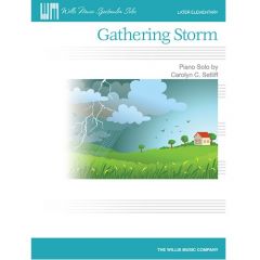 HAL LEONARD GATHERING Storm Later Elementary Piano Solo By Carolyn C. Setliff