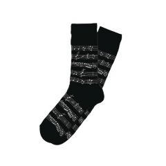 THE MUSIC GIFTS CO. MANUSCRIPT Socks, Pair