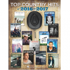 HAL LEONARD TOP Country Hits Of 2016 - 2017 For Piano/vocal/guitar