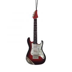 AIM GIFTS ELECTRIC Guitar Ornament (two Tone Brown)