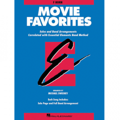 HAL LEONARD ESSENTIAL Elements Movie Favorites For F Horn