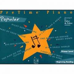 FABER PRETIME Piano Popular Primer Level Arranged By Faber & Faber