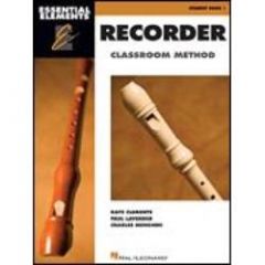 HAL LEONARD ESSENTIAL Elements Recorder Classroom Method Student Book 1