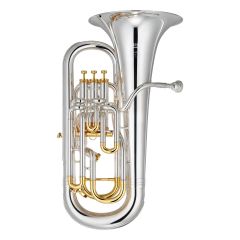 YAMAHA CUSTOM Series 842s Performance Euphonium - Great For Soloists - Silver-plated