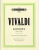 EDITION PETERS ANTONIO Vivaldi Concerto In G Opus 3 No 3 For Violin & Piano
